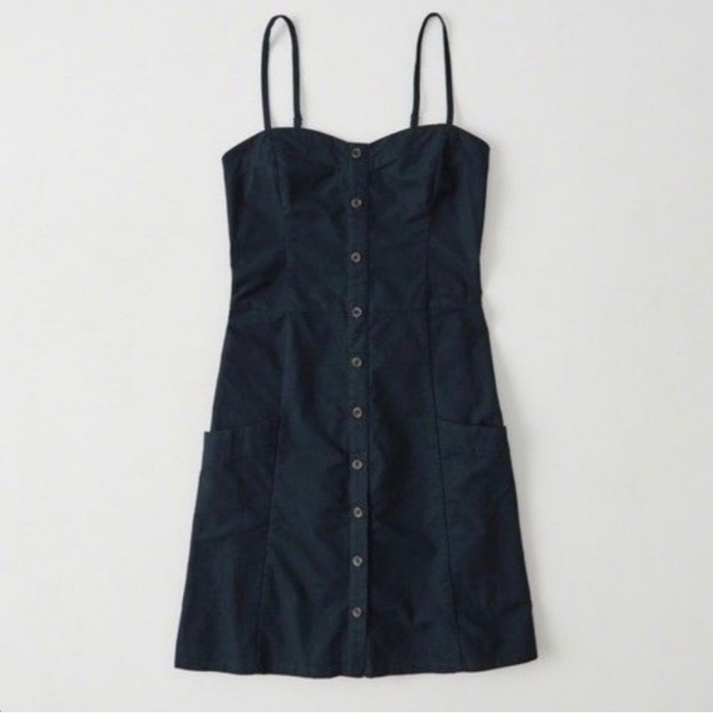 NWOT Abercrombie & Fitch Button Front Mini Dress